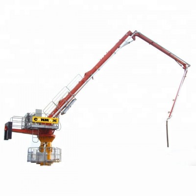 China Mobile Concrete Placing Boom 12m 15m 18m 28m 32m Hg-32 For Sale